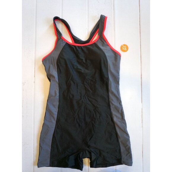 Charmo Athletic Swimsuit Boyleg Sports Swimwear Bathing Suits - Size M, NWT - Picture 3 of 8